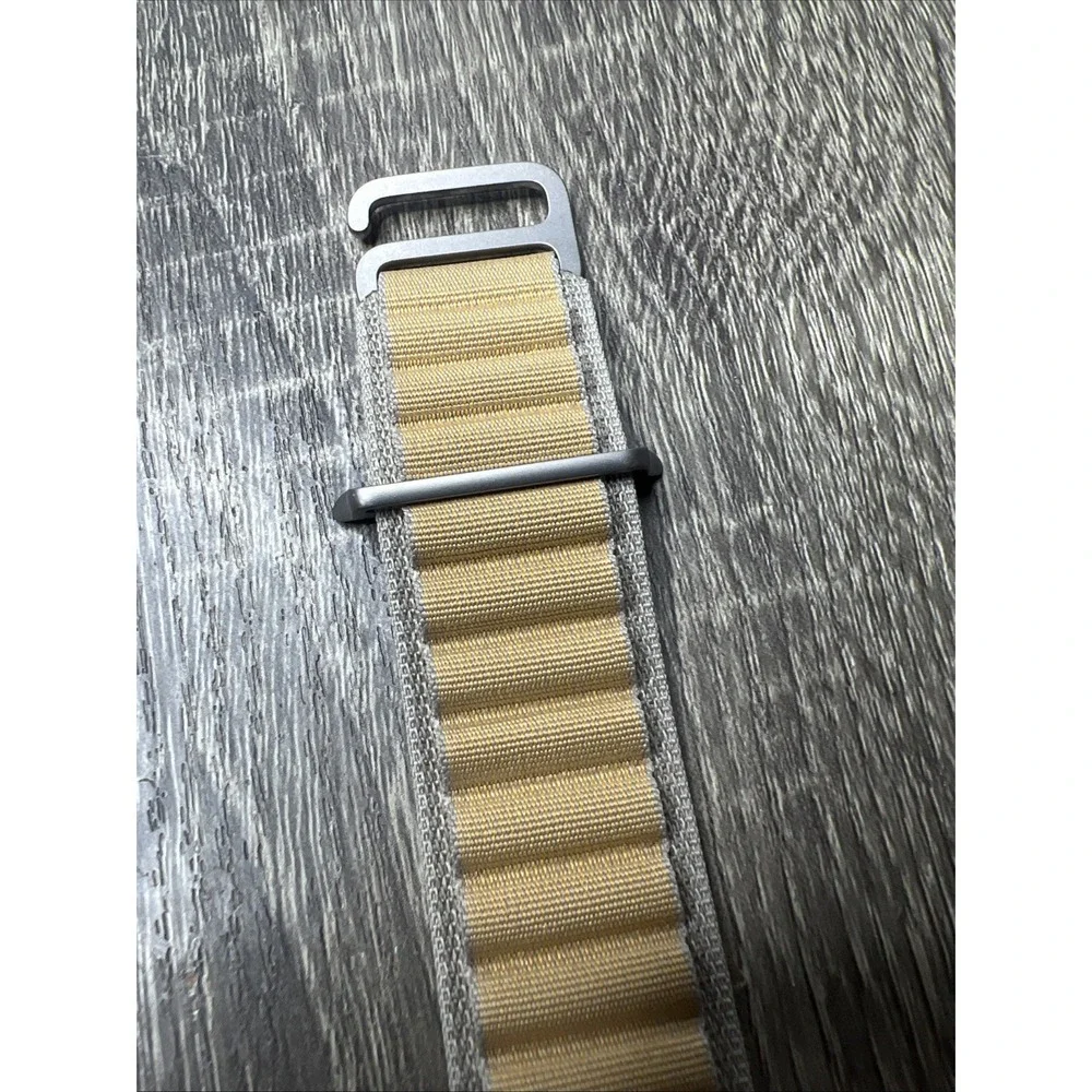 Apple Watch Ultra Alpine Loop 49mm (42/44/45/46) OEM Tan Small Clean Great!